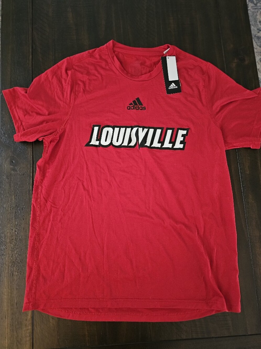 Adidas Men's Louisville Red Graphic Tee